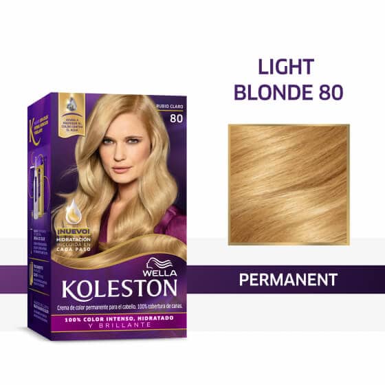 Wella Koleston -  Hair Color Cream Light Blonde 8/0