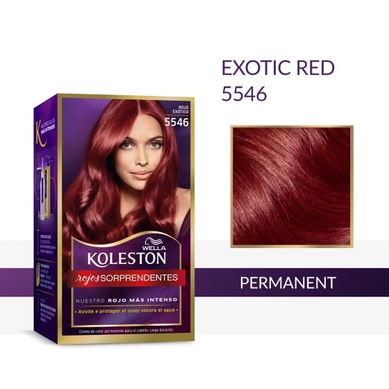 Wella Koleston - Kit Exotic Red 5546 Menap