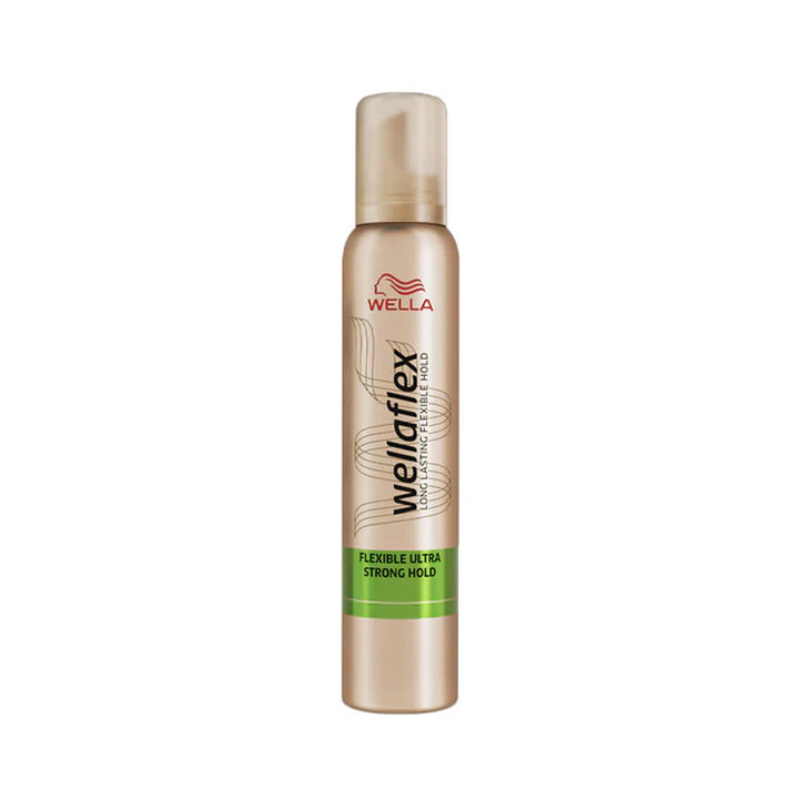 Wella Wellaflex Flexible Strong Hold Mousse 200ml - Snapcart.pk
