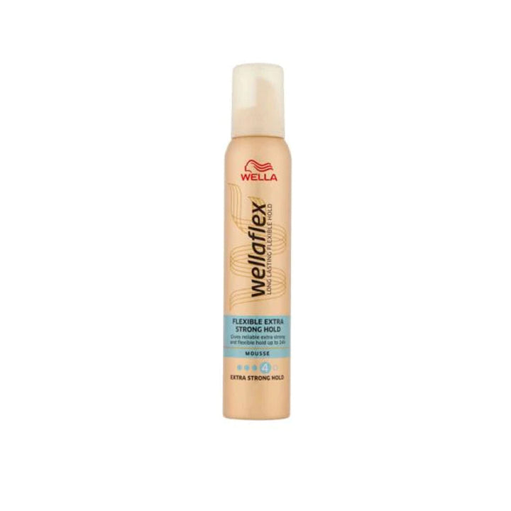 Wella Wellaflex Flexible Extra Strong Hold Mousse 200ml - Snapcart.pk