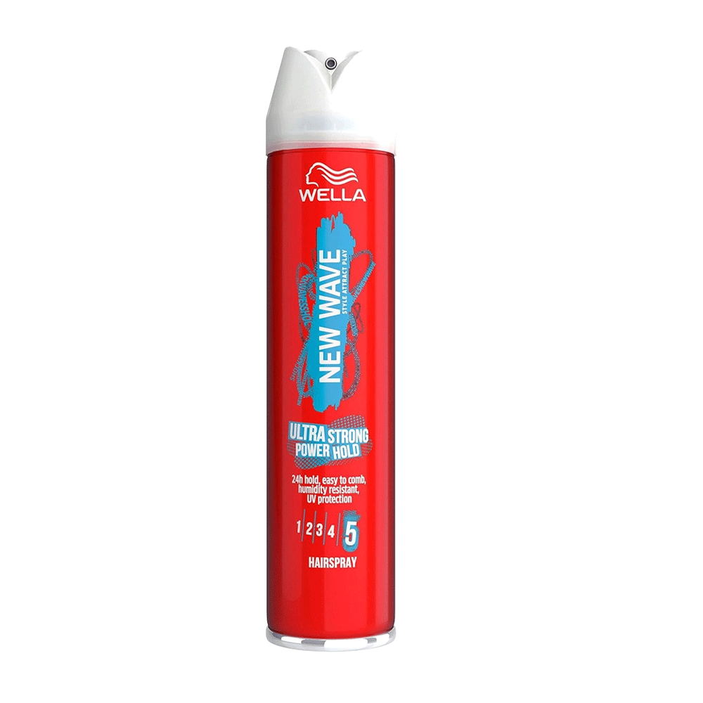 Wella New Wave Ultra Strong Power Hold Hair Spray 250ml