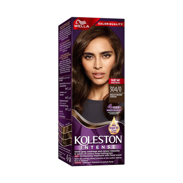 Wella Koleston 304/0 Medium Brown - Snapcart.pk