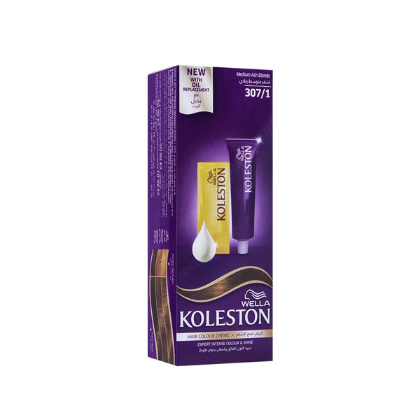 Wella Koleston 307/1 Medium Ash Blonde - Snapcart.pk
