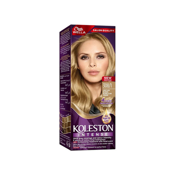 Wella Koleston 308/1 Light Ash Blonde - Snapcart.pk