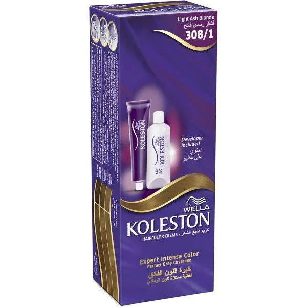 Wella Koleston - Semi Kits 308 1 Light Ash Blonde