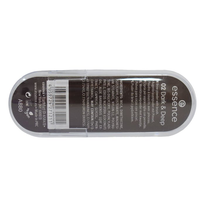 Essence Eyebrow powder set - 02: Dark & Deep