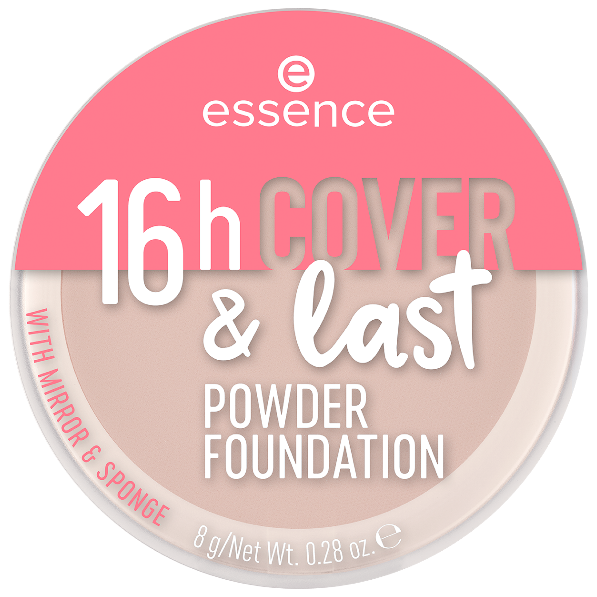 Essence - 16H Cover & Last Powder Foundation  Fair Ivory 04 - My Store