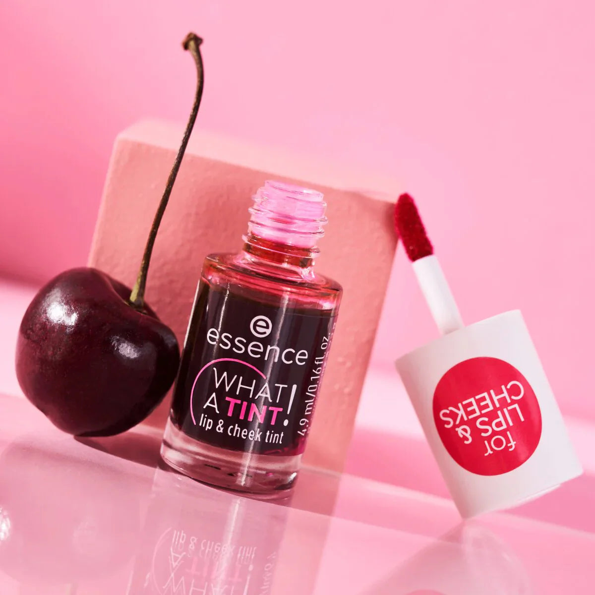 Essence What A Tint Lip & Cheek Tint 01 Kiss From A Rose 4.9Ml