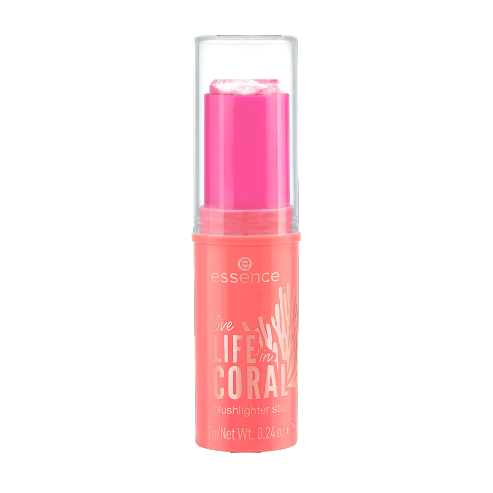 Essence Live Life In Coral Blushlighter Stick 7g 01