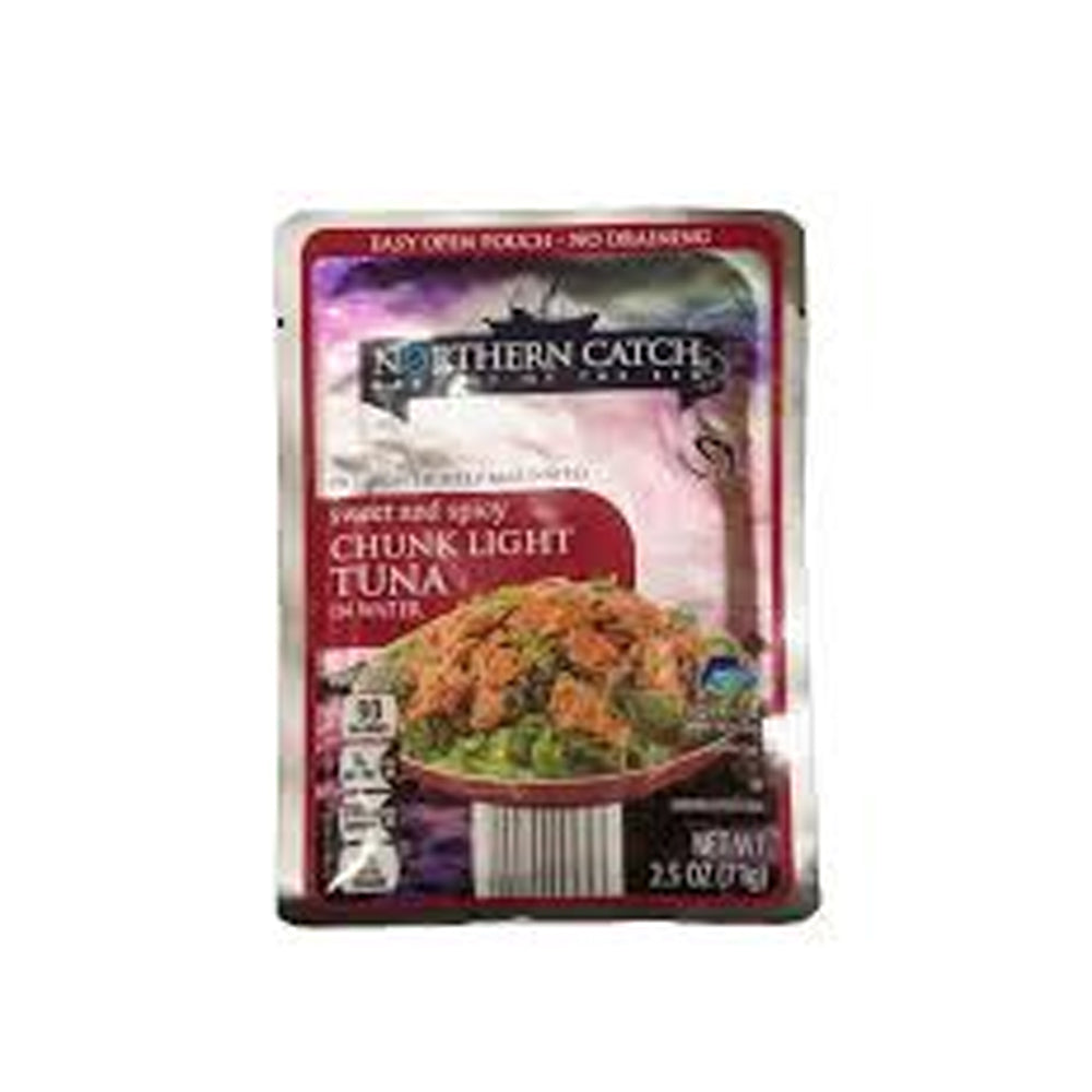 Northern Catch Sweet & Spicy Chunk Light Tuna In Water 70g - Snapcart.pk