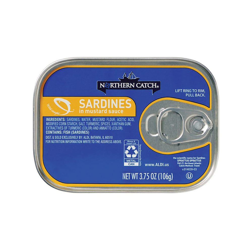 Northern Catch Sardines In Mustard Sauce 106g - Snapcart.pk