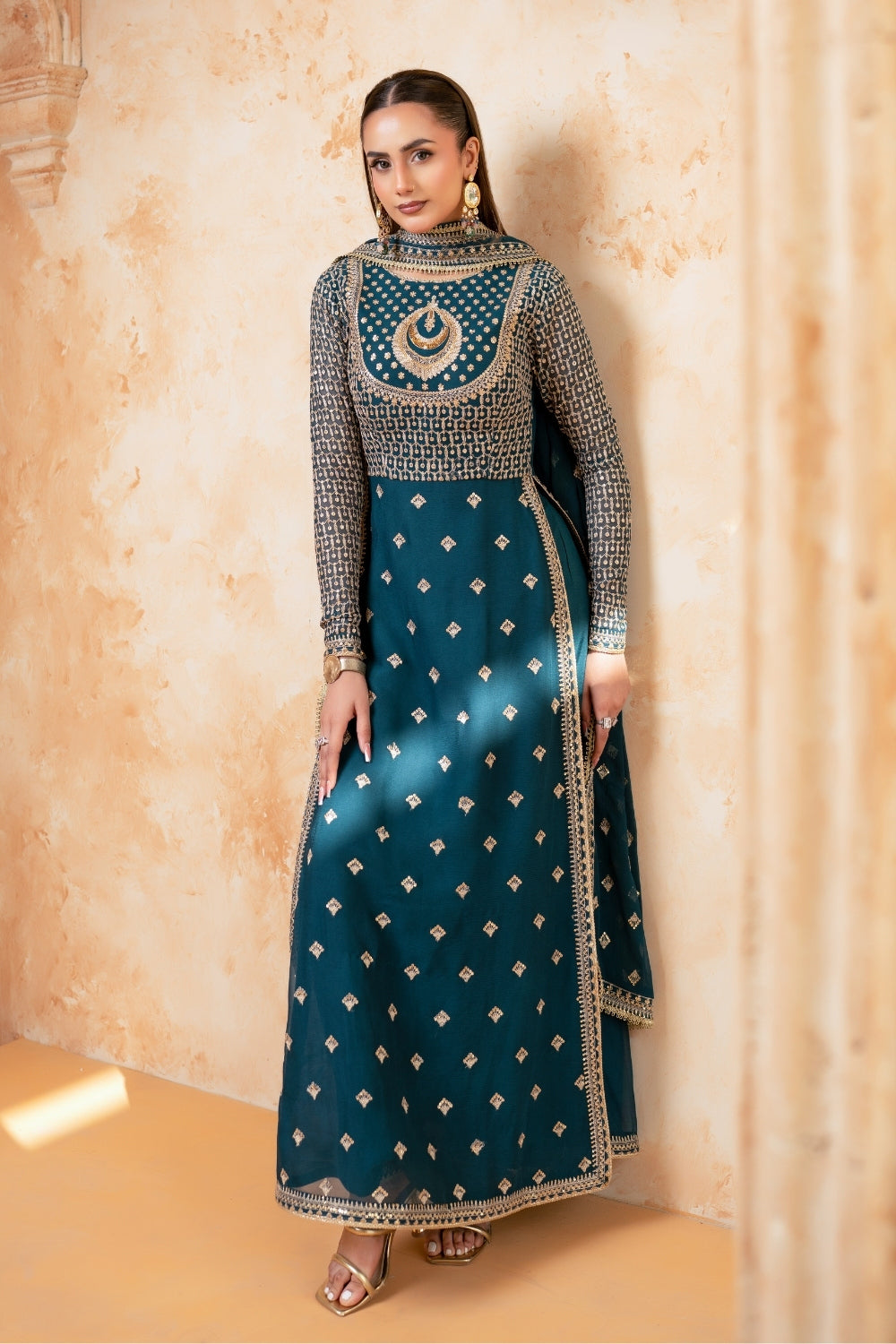 Mastani By Gulmina Stitched 3 Piece Luxury Formals Suit-Khizra