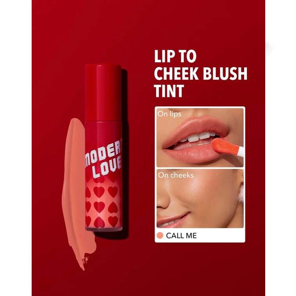 Shein - Shelgam Valentines Collection-Modern Love Heartbeat Lip To Cheek Blush Tint-Kiss Me