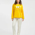 Fleece Pajama Suit - Sunny Face