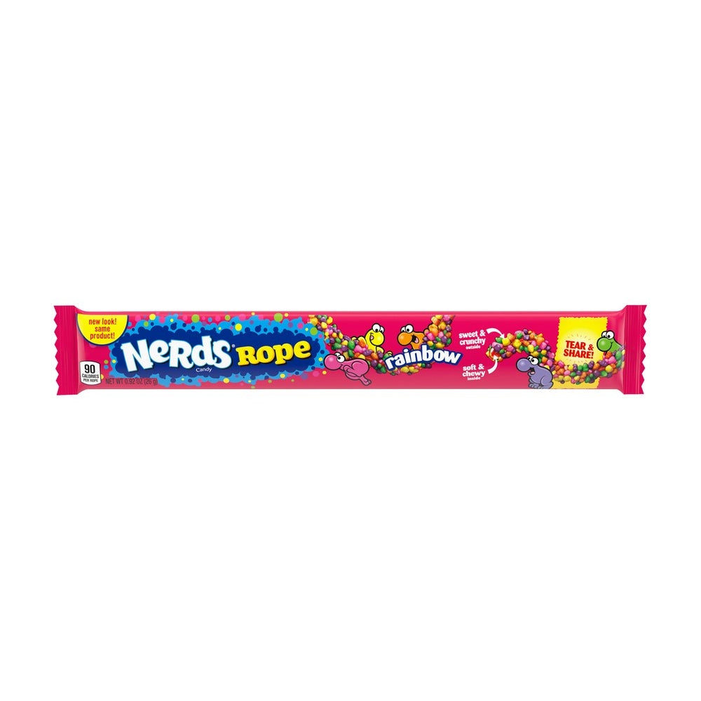 Nerds Rope Rainbow Candy 26g - Snapcart.pk