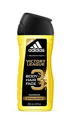 Adidas Shower Gel 3In1 Victory League Stimulating 13.5Oz/400Ml