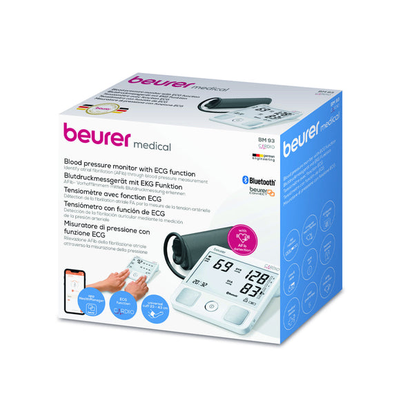 Beurer Blood Pressure Monitor With Ecg Bm 93 - Snapcart.pk