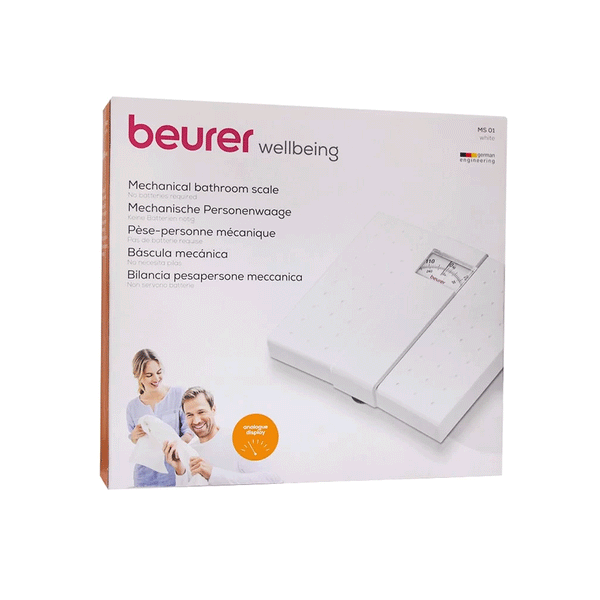 Beurer Ms01-mechanical Bathroom Scale Max Load 120k - Snapcart.pk