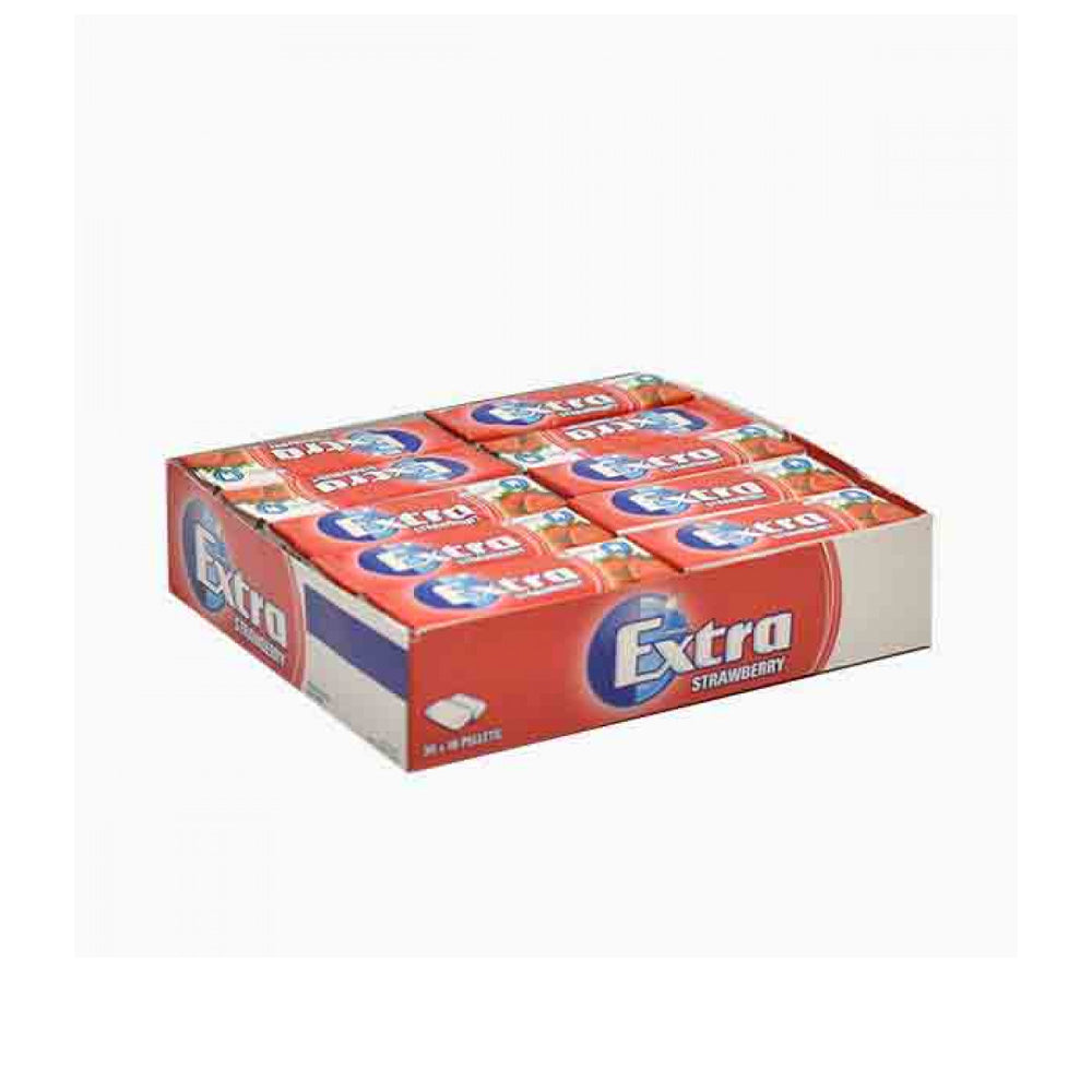 Wrigley's Extra Strawberry Pellets 10s - Snapcart.pk