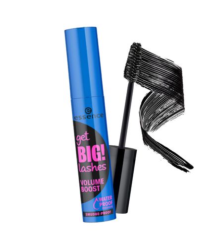 Essence Get Big! Lashes Volume Boost Waterproof Black Mascara