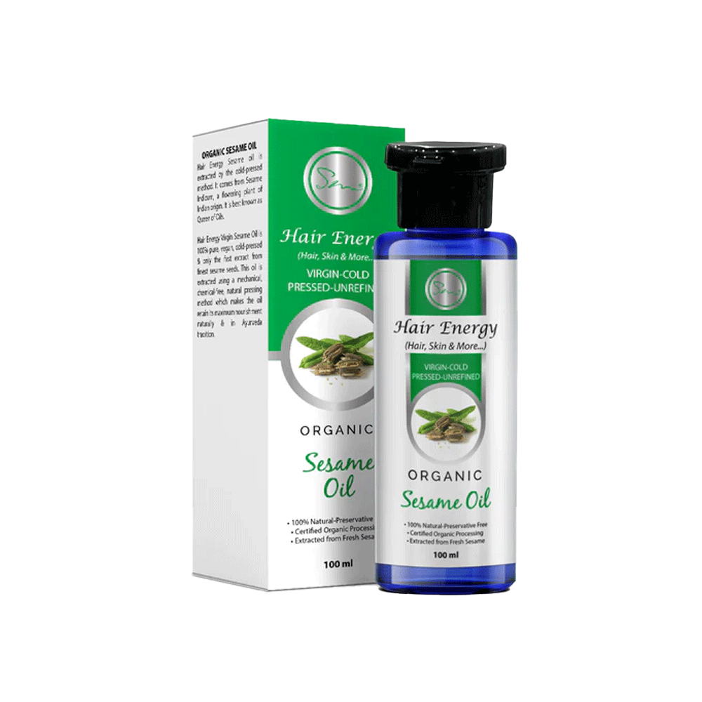 Hair Energy Carrier Oil Organic Sesame Seed Oil 100 Ml
