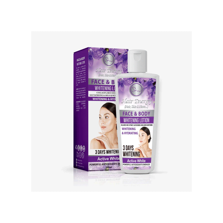 Hair Energy Body Care Face & Body Whitening Lotion 200 Ml Hair Energy