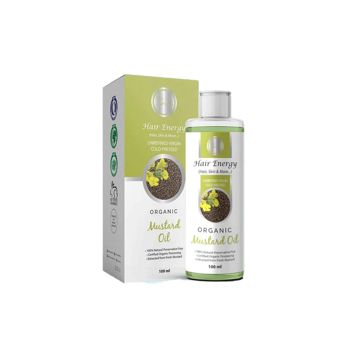 Hair Energy Carrier Oil Carrier Mustard Oil 100 Ml Hair Energy