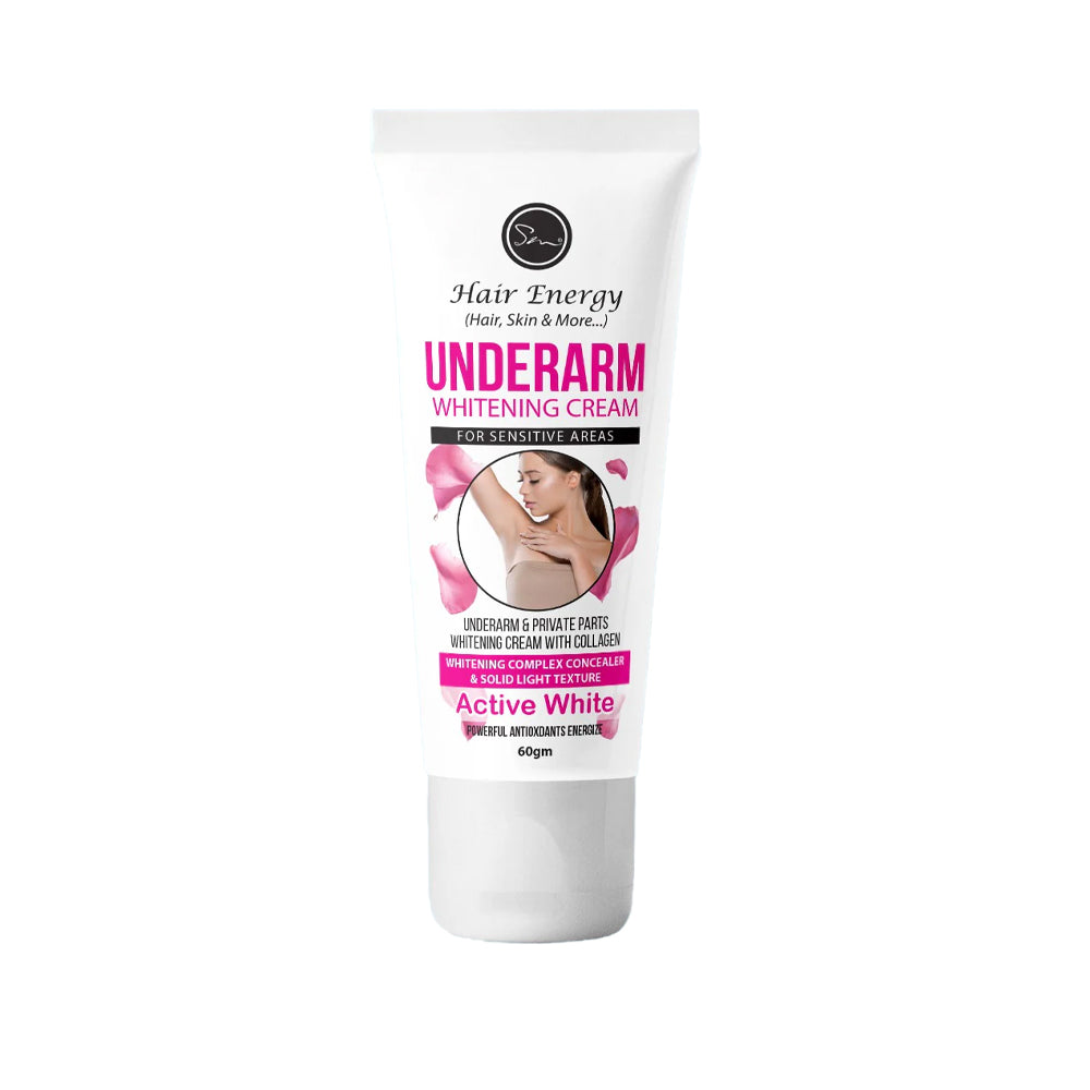 Hair Energy Underarm Whitening Cream 60ml - Snapcart.pk