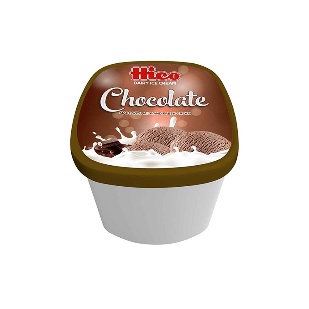 Hico Chocolate Ice Cream Tub 1.8ltr - Snapcart.pk