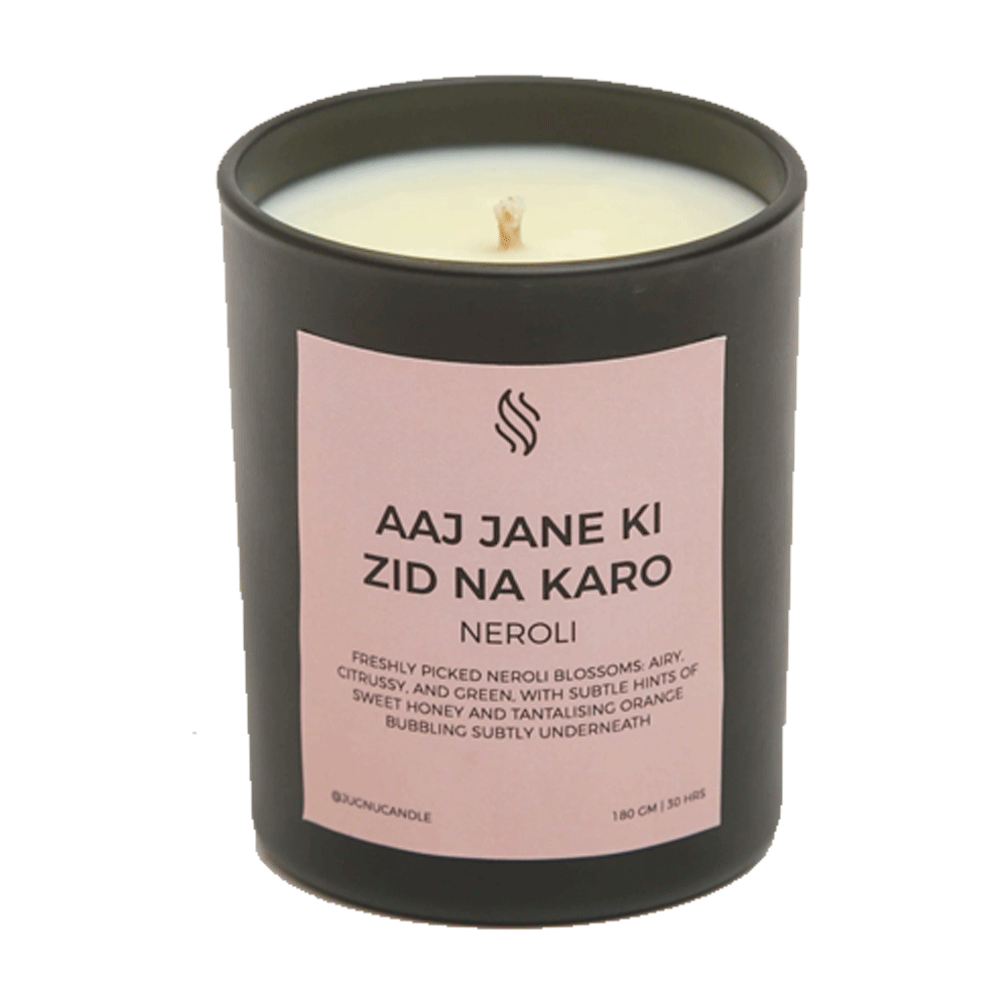 Jugnu Karachi Aaj Jaane Ki Zid Na Kro Scented Candle 180g