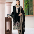 Andaz e Makhmal By Zebtan Unstitched 3 Piece Luxury Formals Suit-ZAM-07
