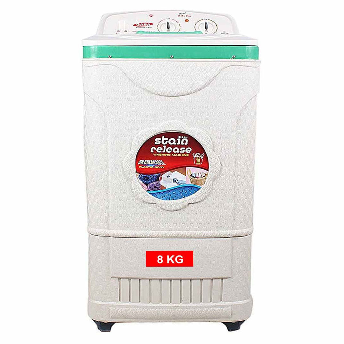 Gaba National 8KG Single Tub Washing Machine -GN-4515 - My Store