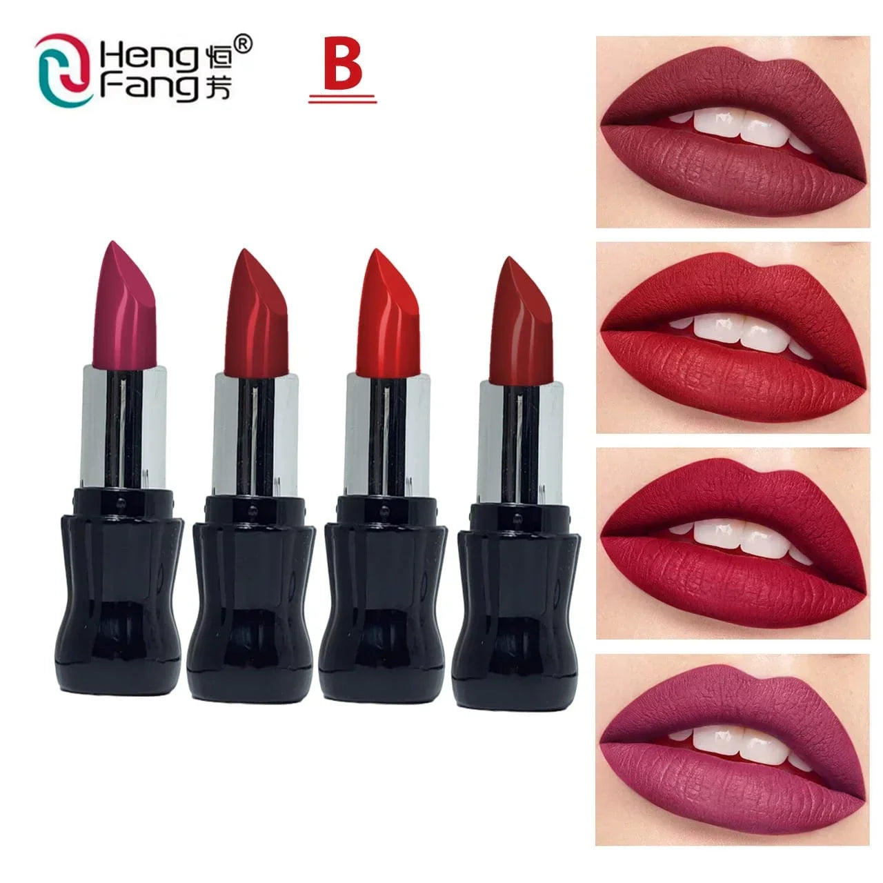 Heng Fang Cola Coca Pack Of 4 Lipstick - B