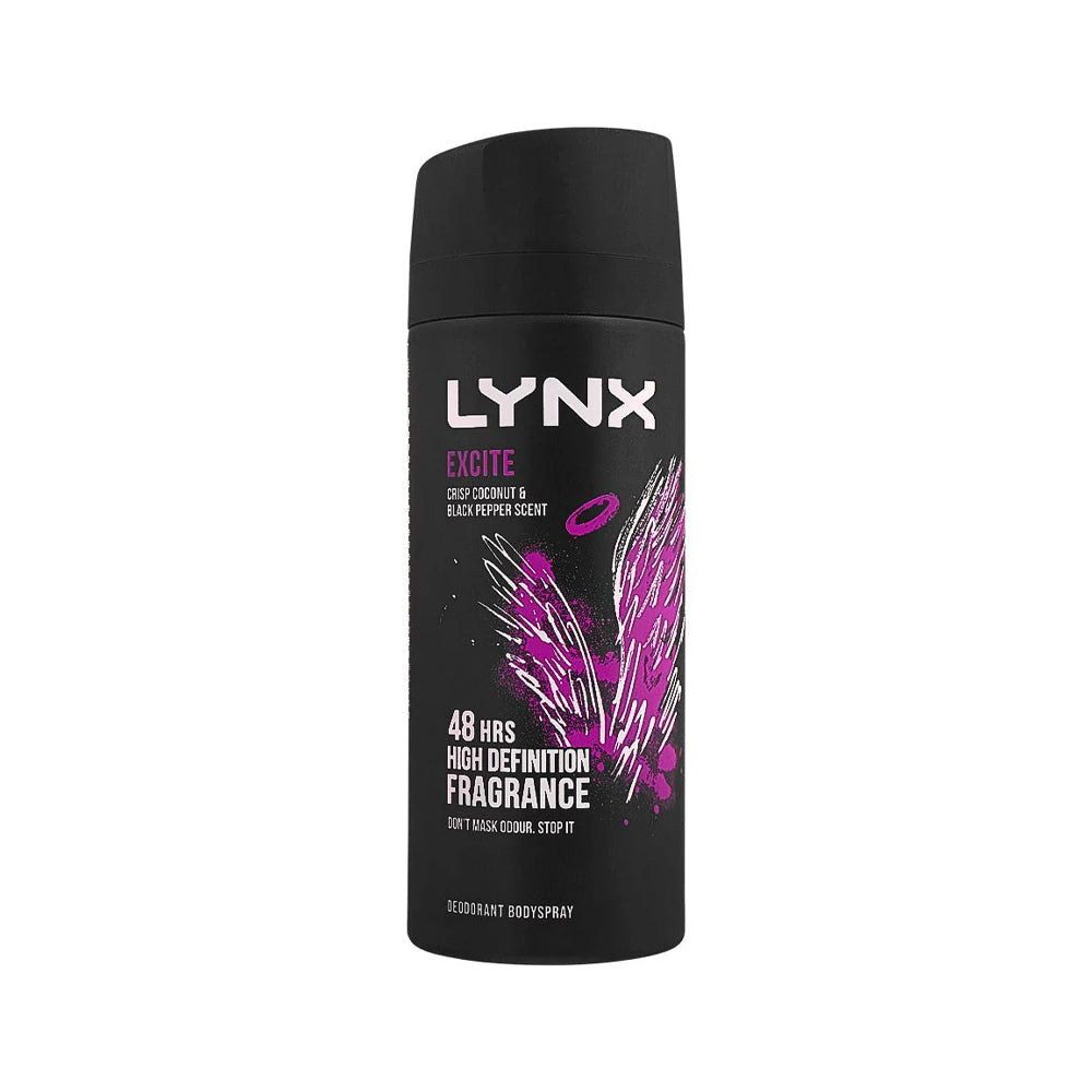 Lynx Excite 48h Body Spray 150ml - Snapcart.pk