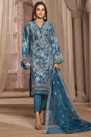 Dressline 3 Piece Emb Organza Suit 149K