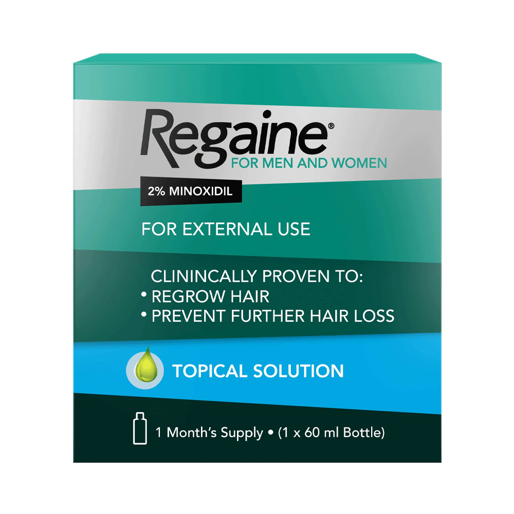 Regaine 2% For Men & Women Topical Solution 60ml