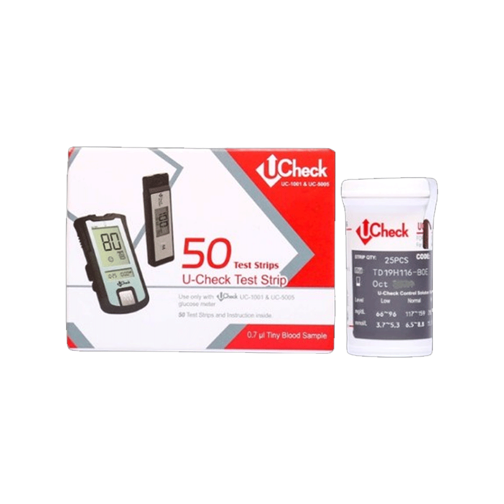 U Check Gluco Strip 25x2