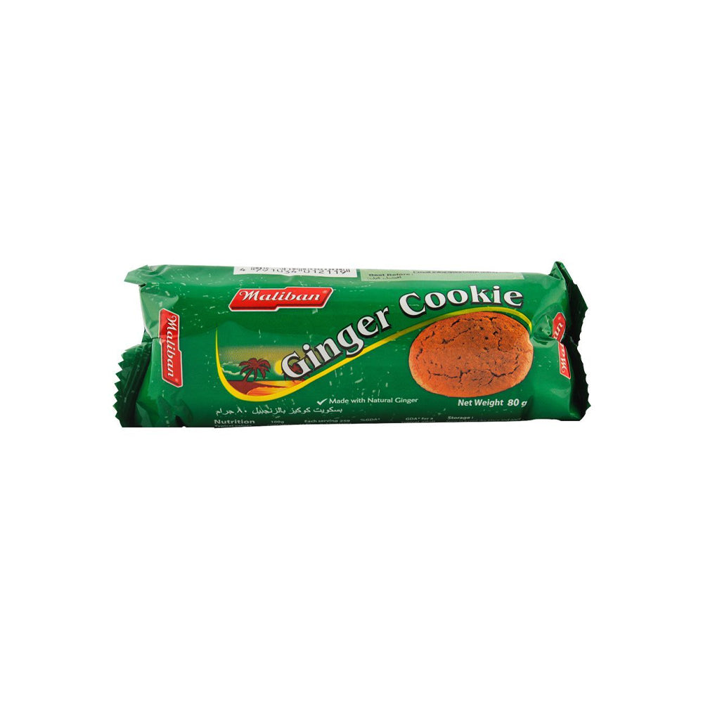 Maliban Ginger Cookies 80g - Snapcart.pk