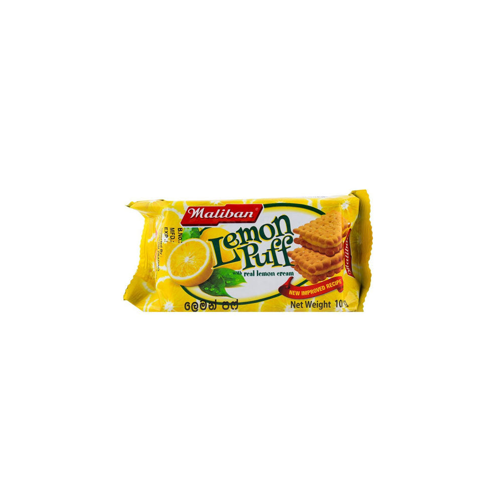 Maliban Lemon Puff Cream 100g - Snapcart.pk