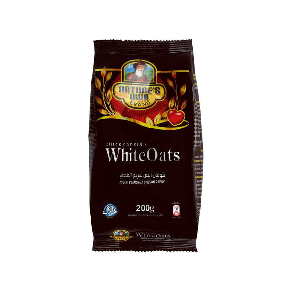 Nature's Own Quick Cooking White Oats 200g - Snapcart.pk