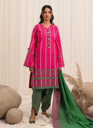 Zlooms 3 Pc Yarn Dyed Unstitched Suit - ZL25-C10-02