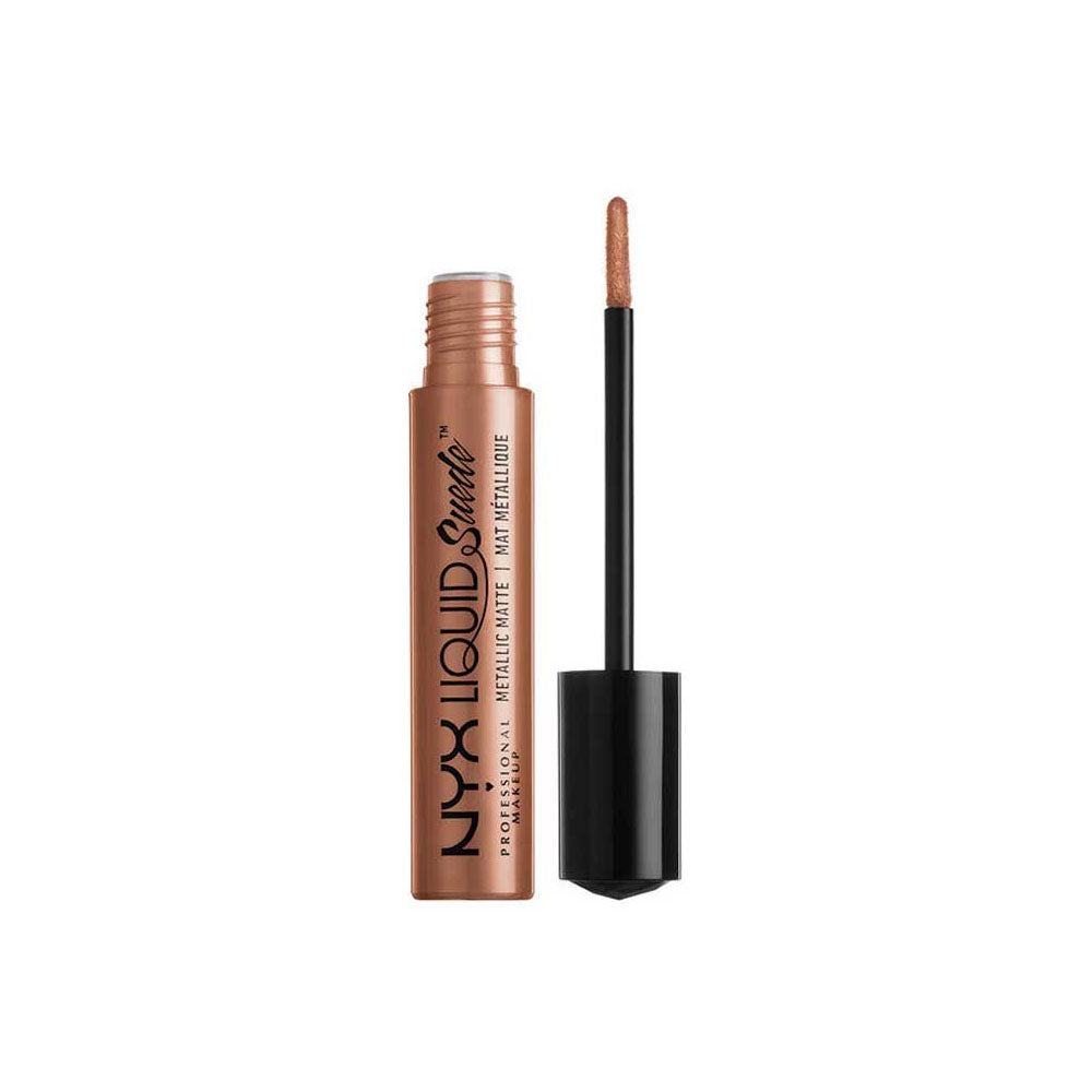 NYX Professional Makeup- Liquid Suede Metallic Matte - 38 Exposed