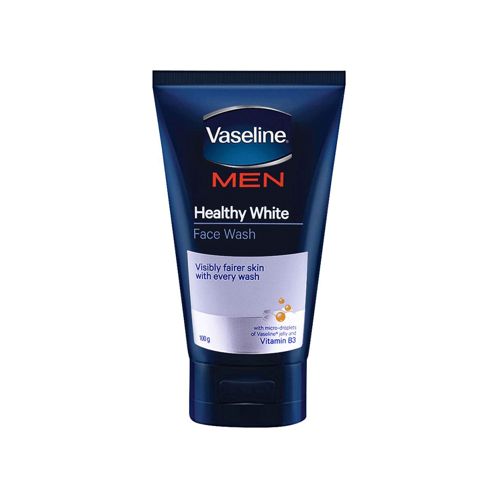 Vaseline Men Healty White Face Wash 100g - Snapcart.pk