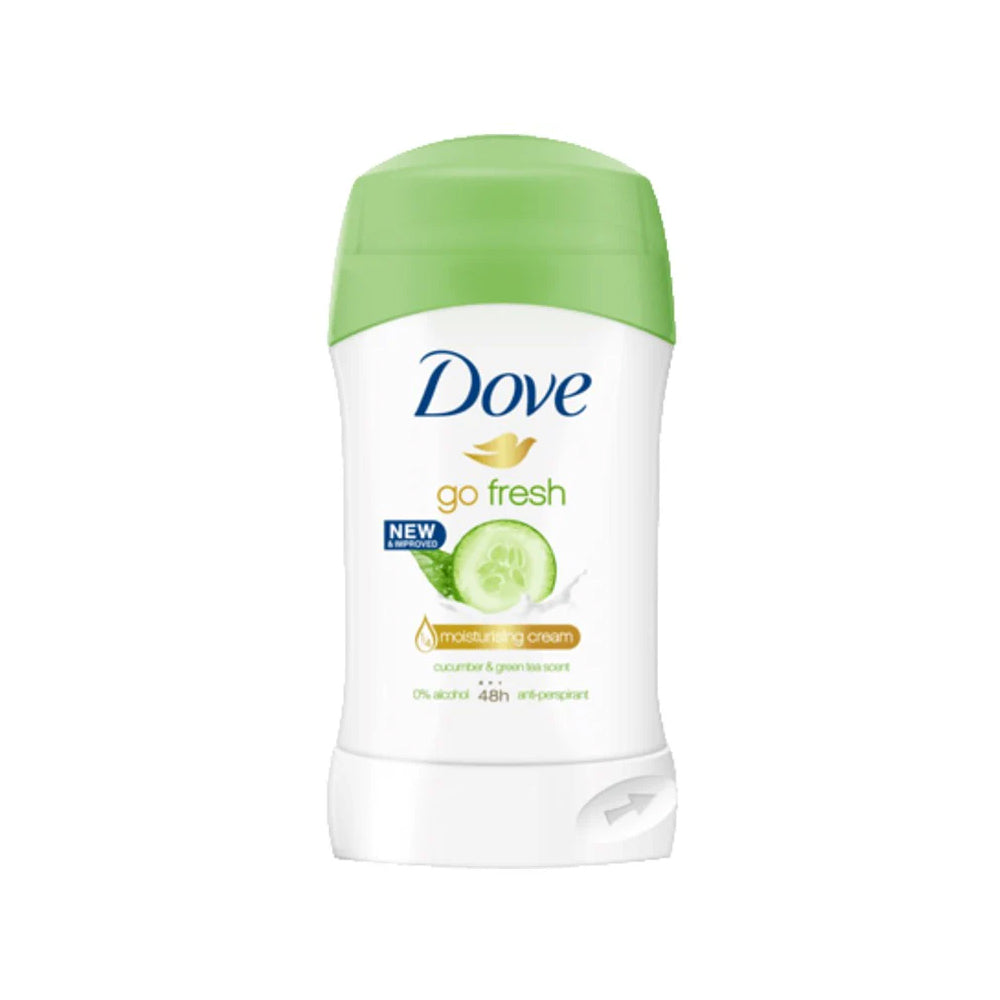 Dove Go Fresh Cucumber Deodorant Stick 40g - Snapcart.pk
