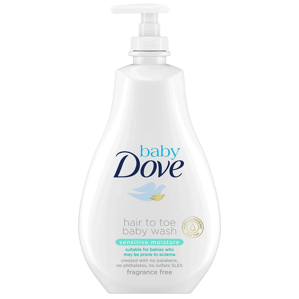 Baby Dove Hair To Toe Baby Wash Sensitive Moisture 591ml