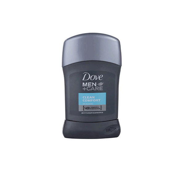 Dove Men+care Clean Comfort Deodorant Stick 40g - Snapcart.pk