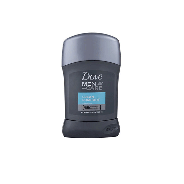 Dove Men+care Clean Comfort Deodorant Stick 40g - Snapcart.pk