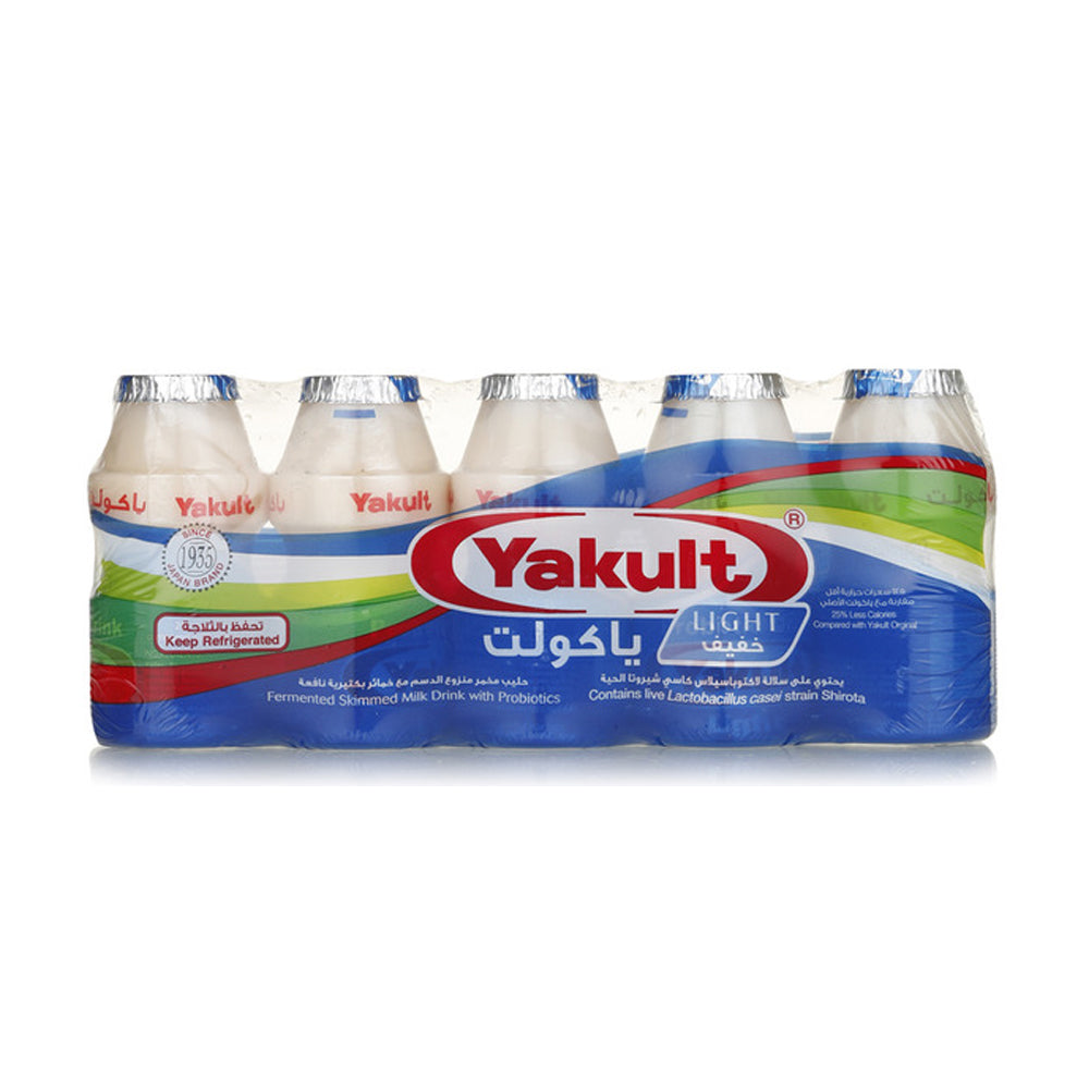 Yakult Skimmed Milk Drink Lite 5x80ml - Snapcart.pk
