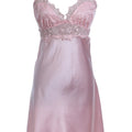 BLS Hanriette Silk And Chantilly Nighty Salmon