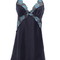 BLS Harriet Silk And Chantilly Nighty Terquoise